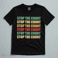 Stop The Count Word Mashup T-Shirt thumb 5