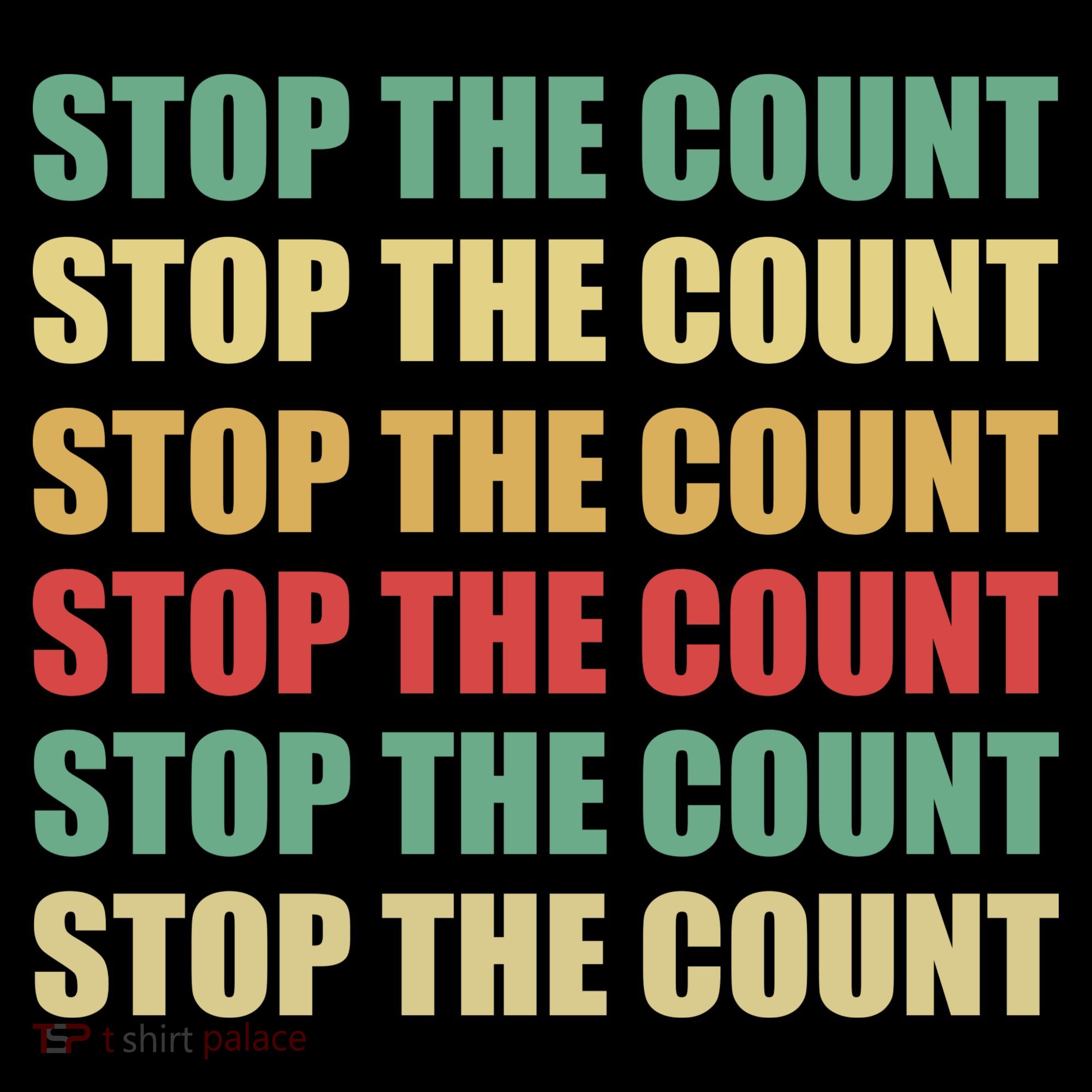 Stop The Count Word Mashup Button