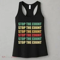Stop The Count Word Mashup Women's Tank Top thumb 3