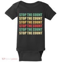 Stop The Count Word Mashup Baby Bodysuit thumb 0