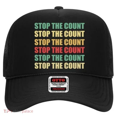 Stop The Count Word Mashup Hat