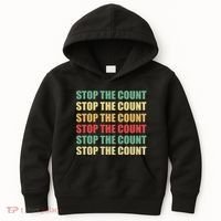 Stop The Count Word Mashup Kids Hoodie thumb 0