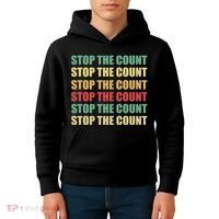 Stop The Count Word Mashup Kids Hoodie thumb 4