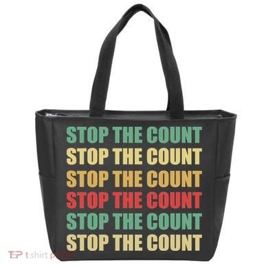 Stop The Count Word Mashup Tote Bag