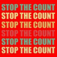 Stop The Count Word Mashup Santa Hat thumb 1