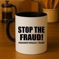 Stop The Fraud Donald J Trump Coffee Mug thumb 4