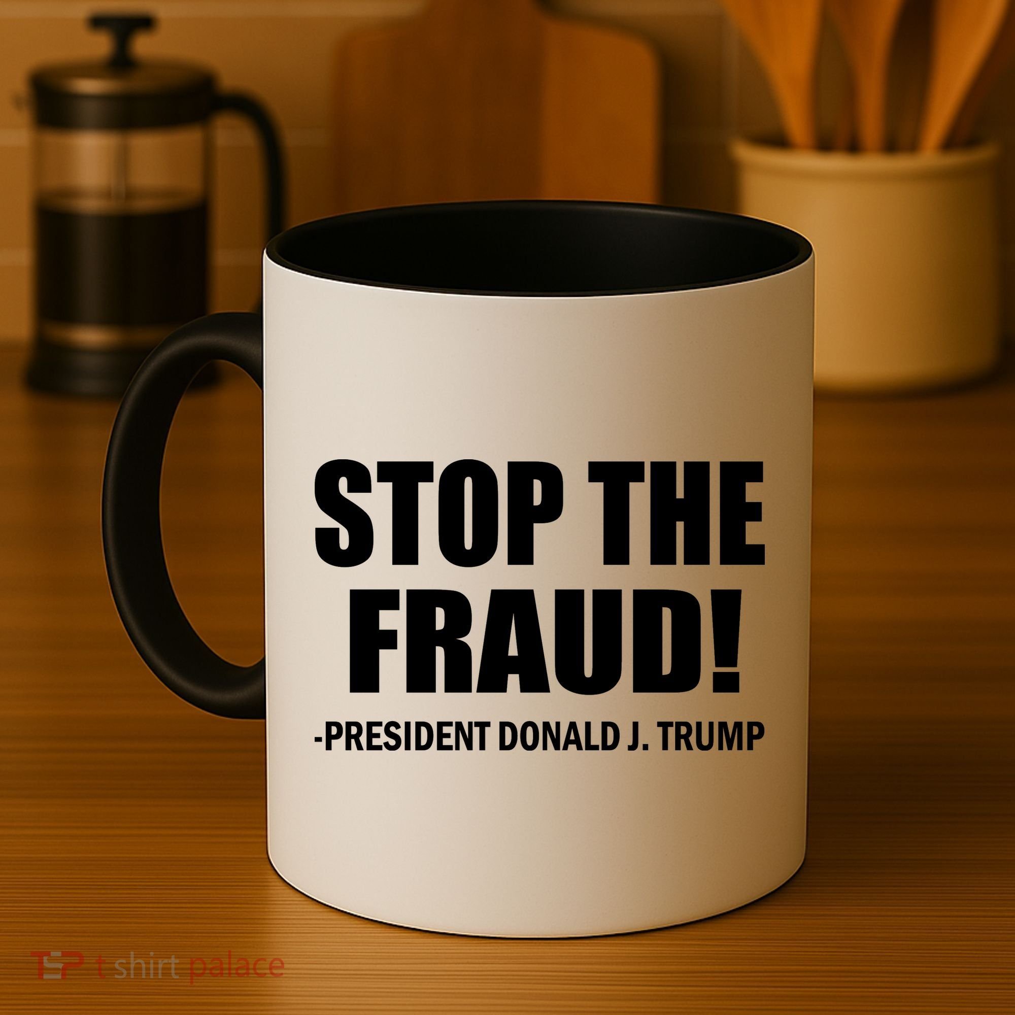 Stop The Fraud Donald J Trump Coffee Mug