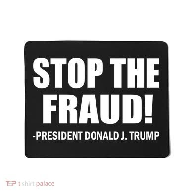 Stop The Fraud Donald J Trump Mousepad