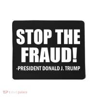 Stop The Fraud Donald J Trump Mousepad thumb 0