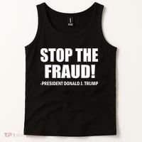 Stop The Fraud Donald J Trump Tank Top thumb 2