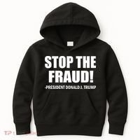 Stop The Fraud Donald J Trump Kids Hoodie thumb 0