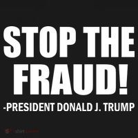 Stop The Fraud Donald J Trump Kids Long Sleeve Shirt thumb 2