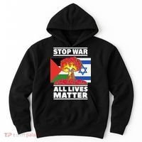 Stop War All Lives Matter Israel Palestine Hoodie thumb 0