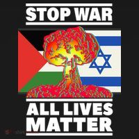 Stop War All Lives Matter Israel Palestine Women's Hoodie thumb 2