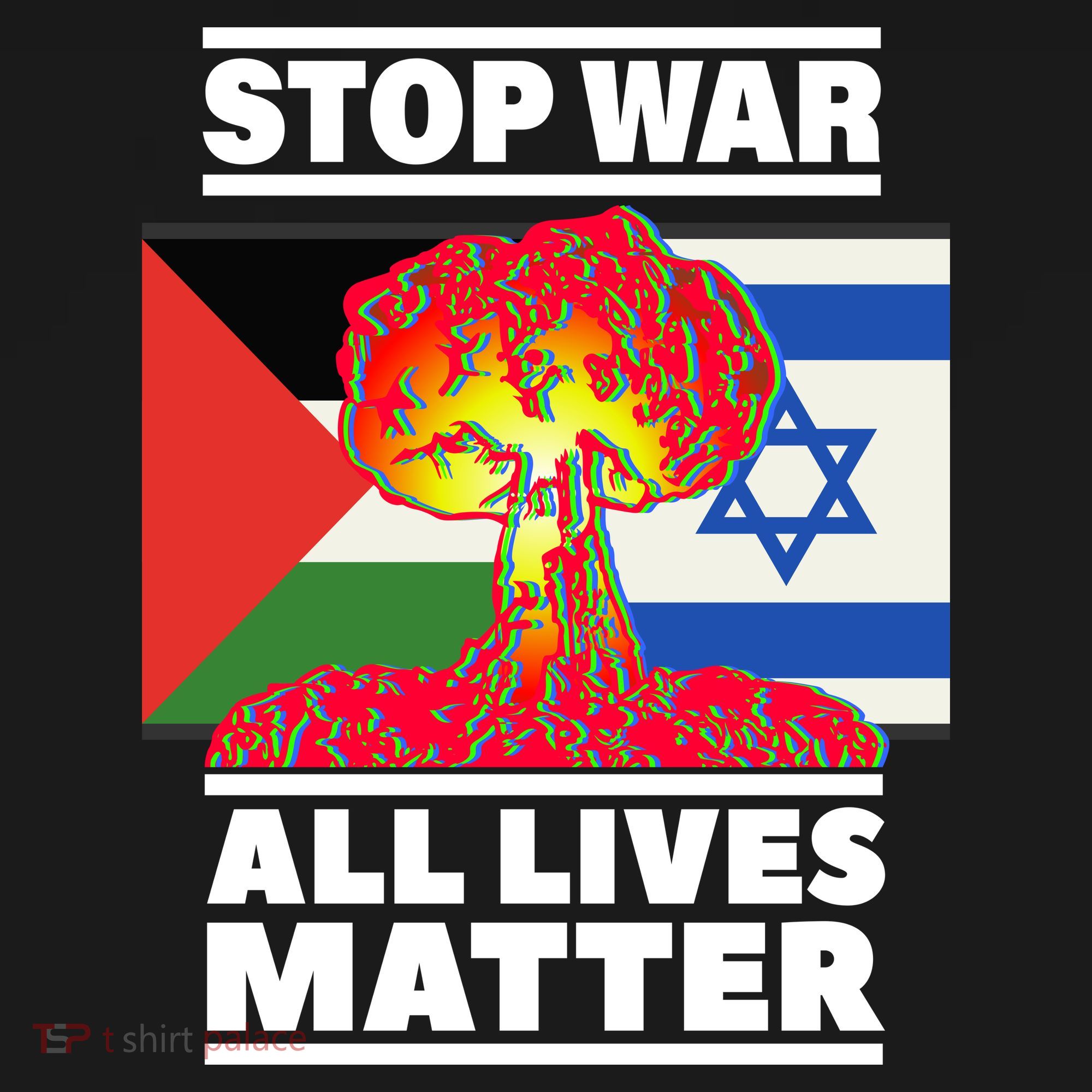 Stop War All Lives Matter Israel Palestine Women's Hoodie