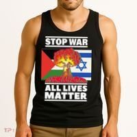Stop War All Lives Matter Israel Palestine Tank Top thumb 3