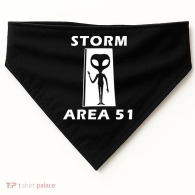 Storm Area 51 USA-Made Doggie Bandana