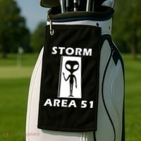 Storm Area 51 Golf Towel thumb 2