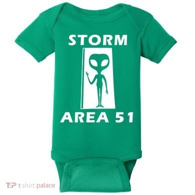 Storm Area 51 Baby Bodysuit