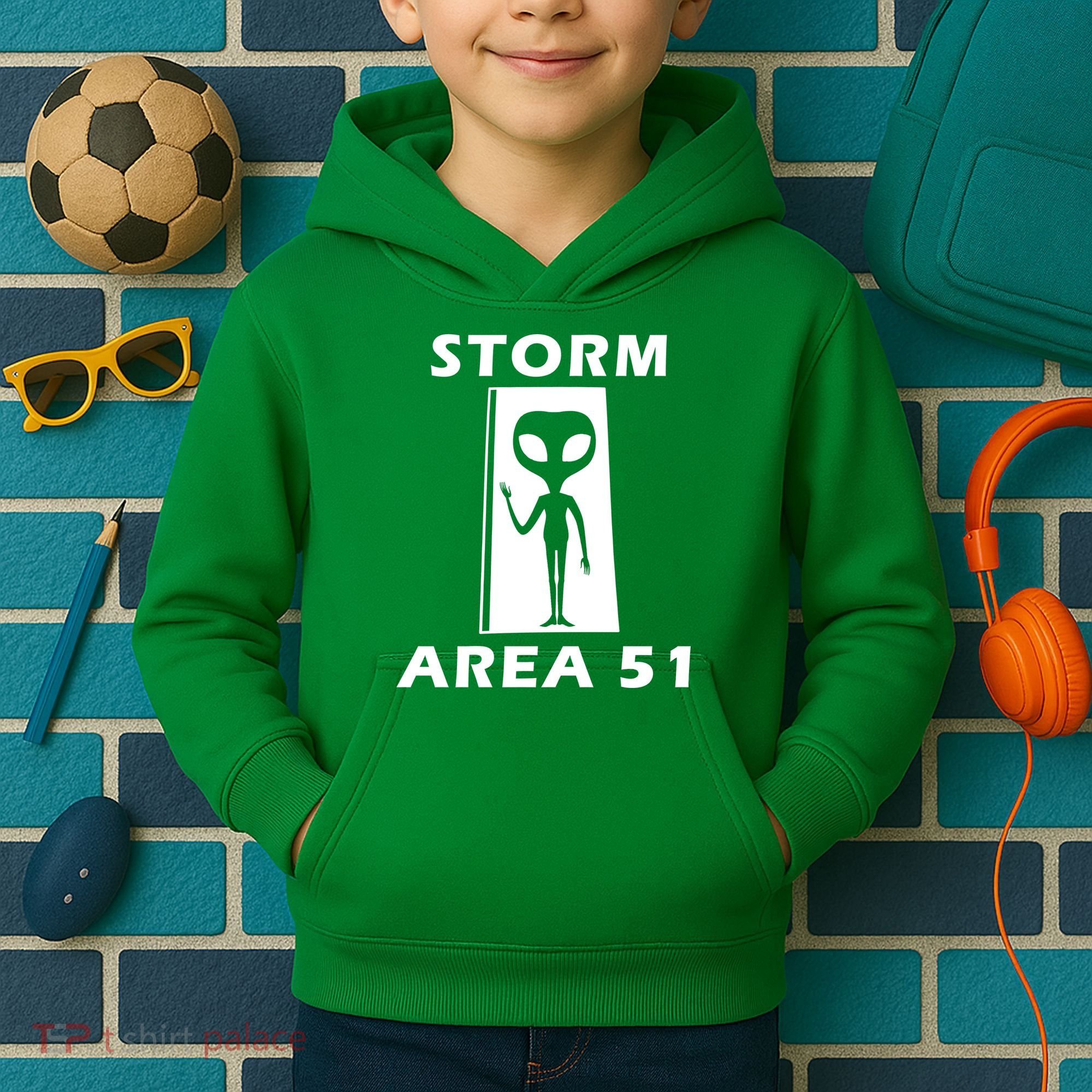 Storm Area 51 Kids Hoodie