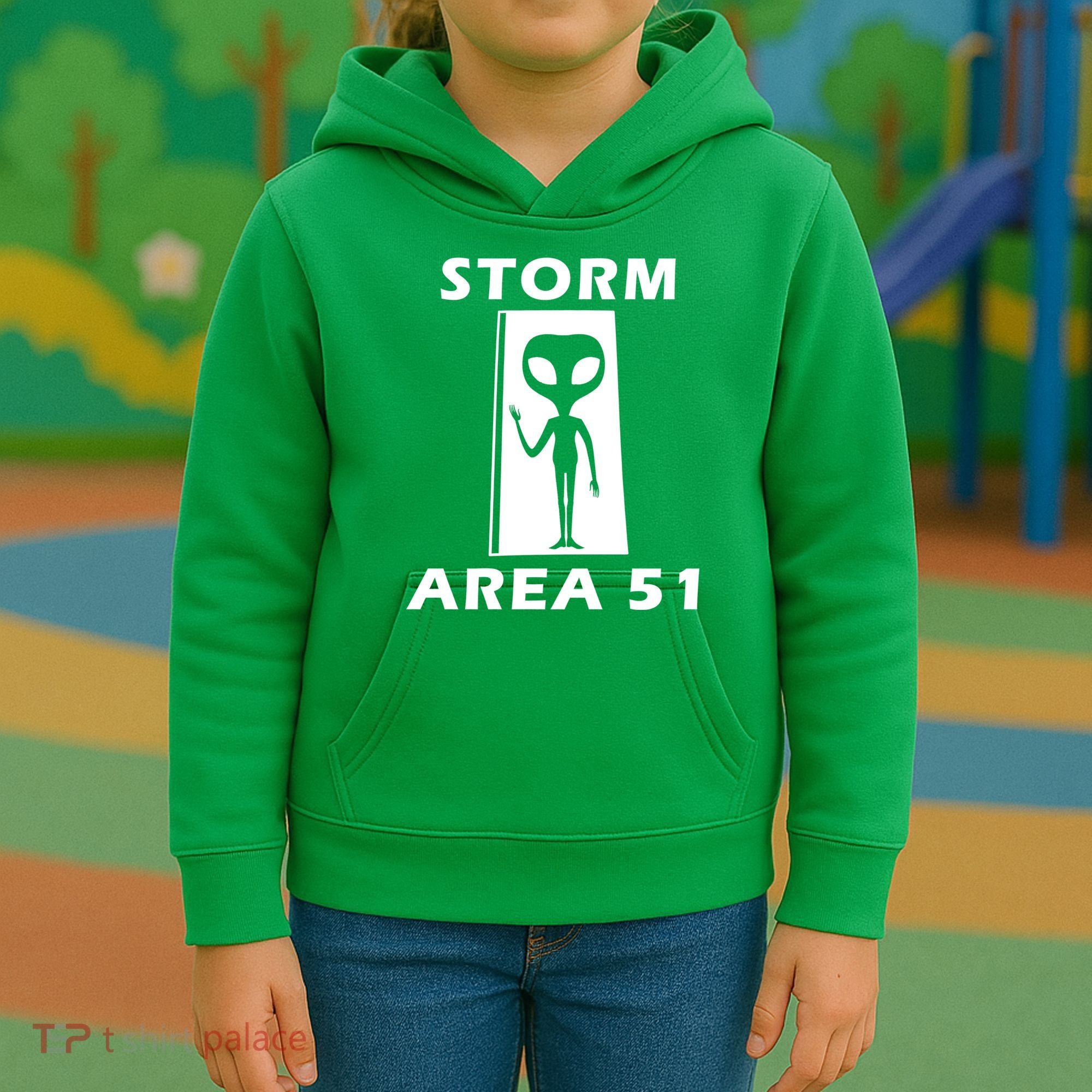 Storm Area 51 Kids Hoodie