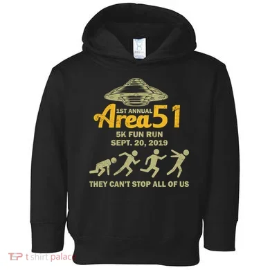 Storm Area 51 5K Fun Run Toddler Hoodie