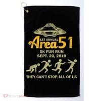 Storm Area 51 5K Fun Run Golf Towel thumb 0