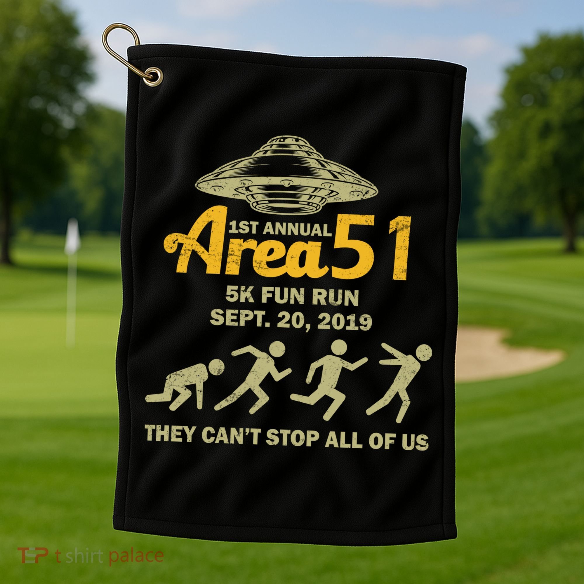 Storm Area 51 5K Fun Run Golf Towel