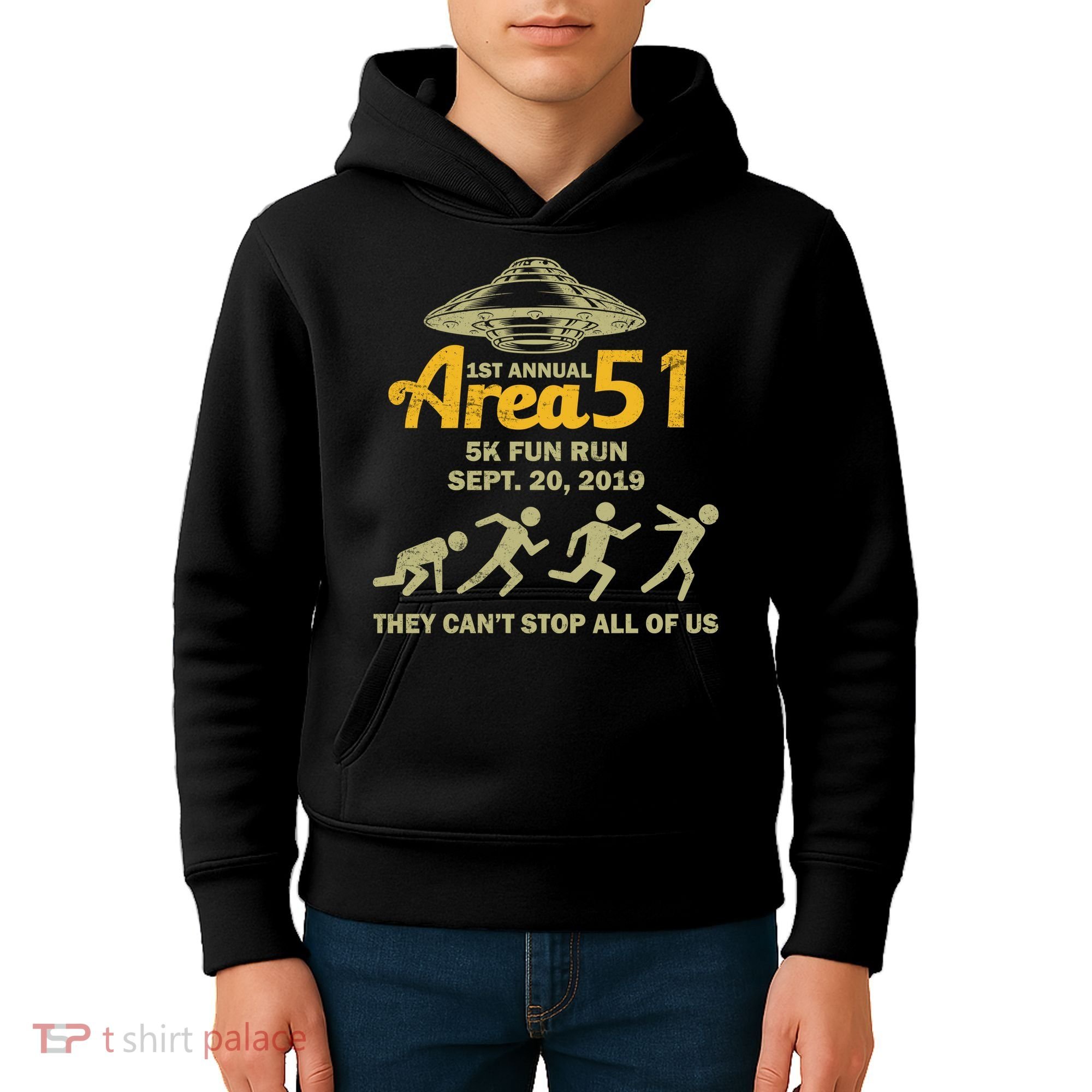 Storm Area 51 5K Fun Run Kids Hoodie