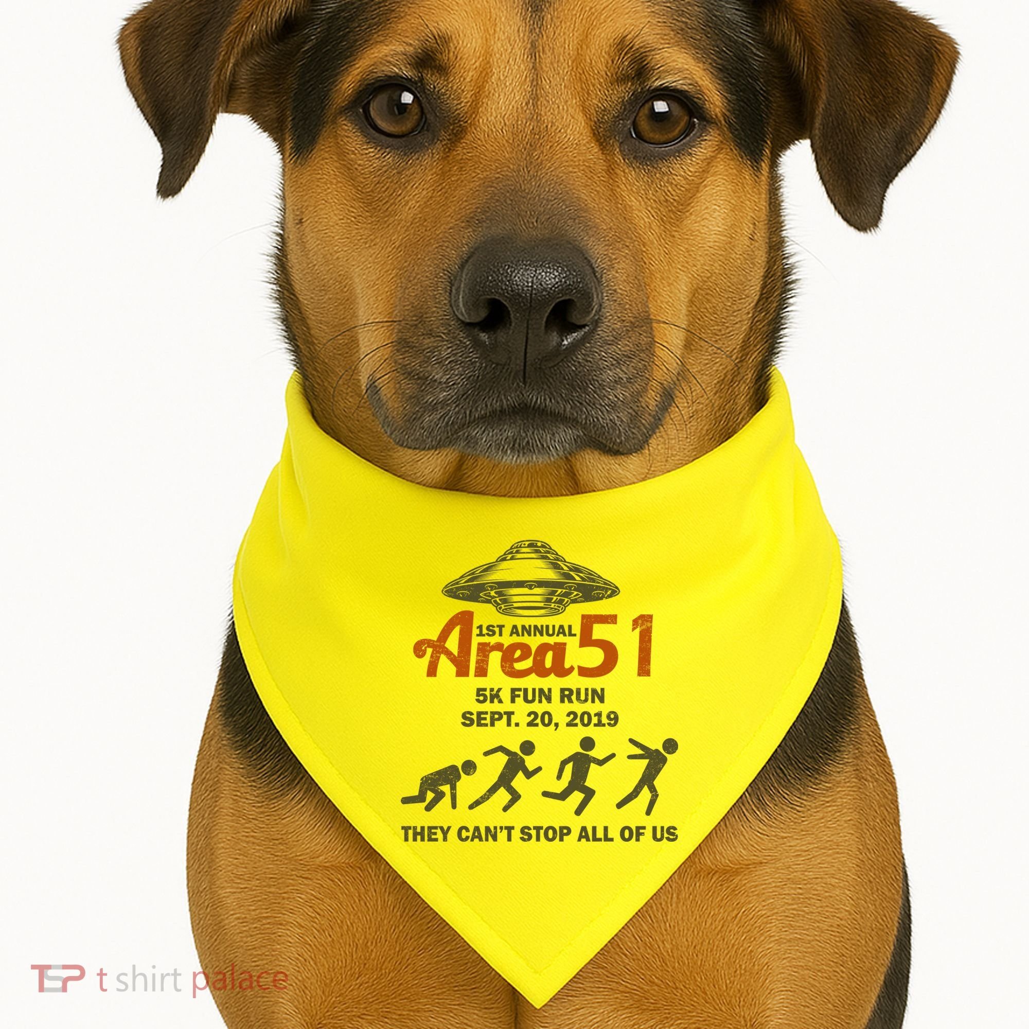 Storm Area 51 5K Fun Run USA-Made Doggie Bandana