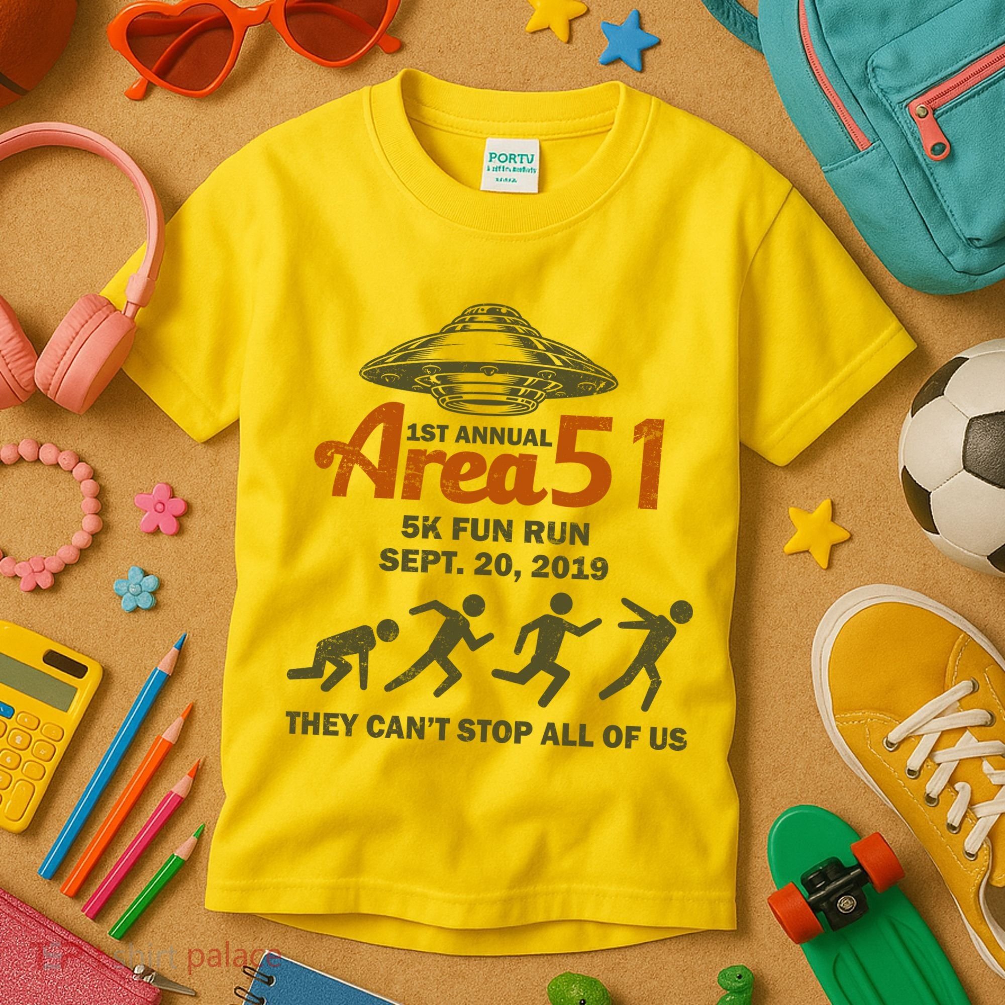 Storm Area 51 5K Fun Run Kids T-Shirt