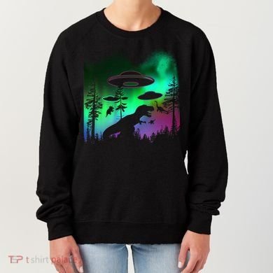 Storm Area 51 Alien Dinosaur UFO Women's Sweatshirt