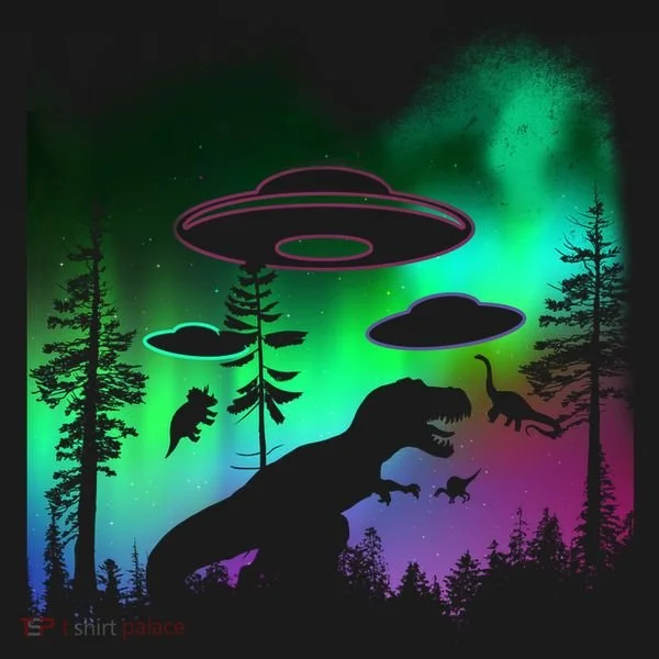 Storm Area 51 Alien Dinosaur UFO Doggie Tank
