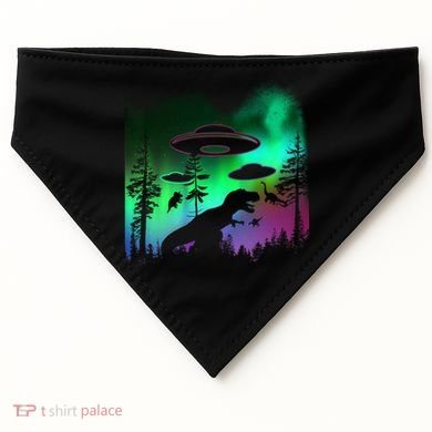 Storm Area 51 Alien Dinosaur UFO USA-Made Doggie Bandana