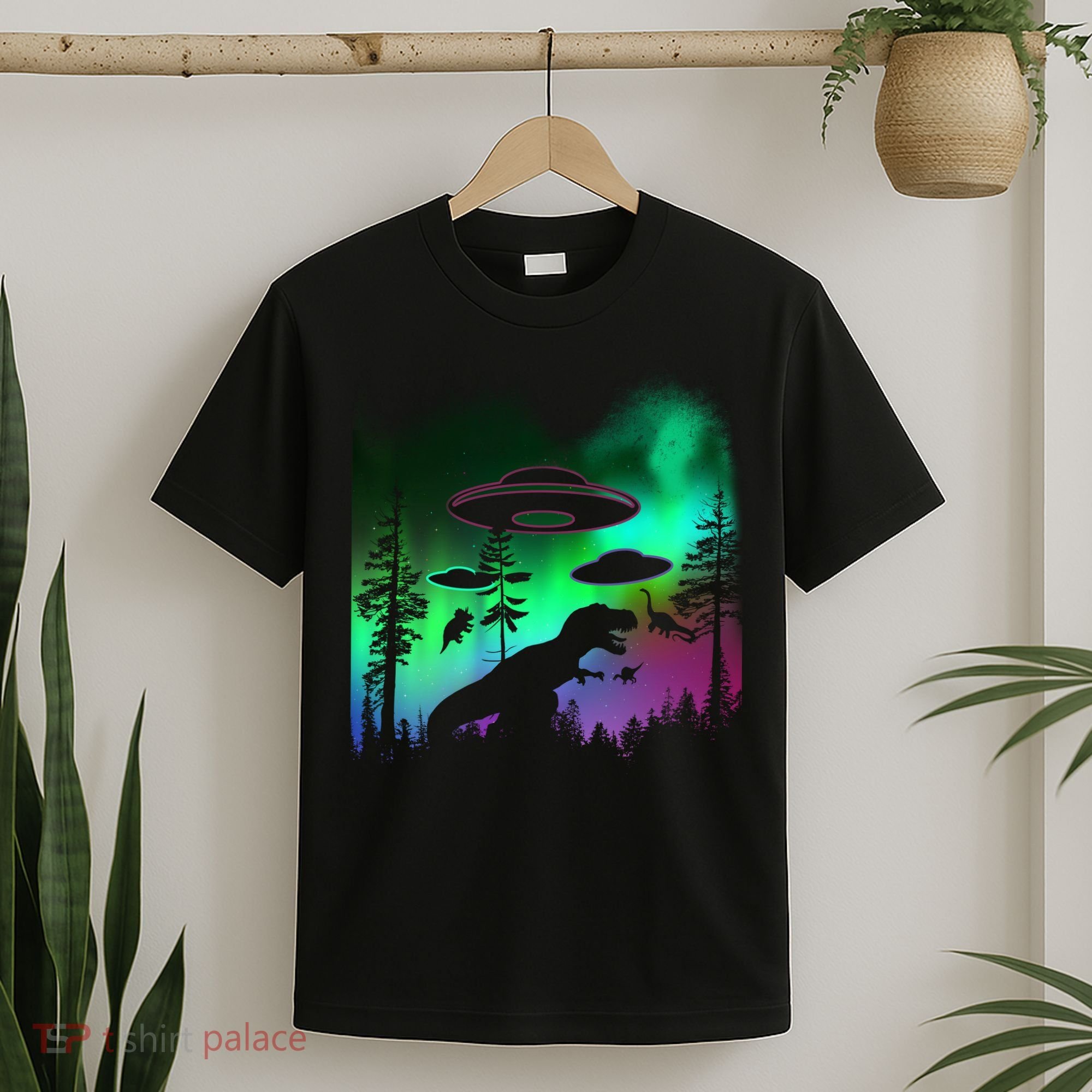 Storm Area 51 Alien Dinosaur UFO T-Shirt