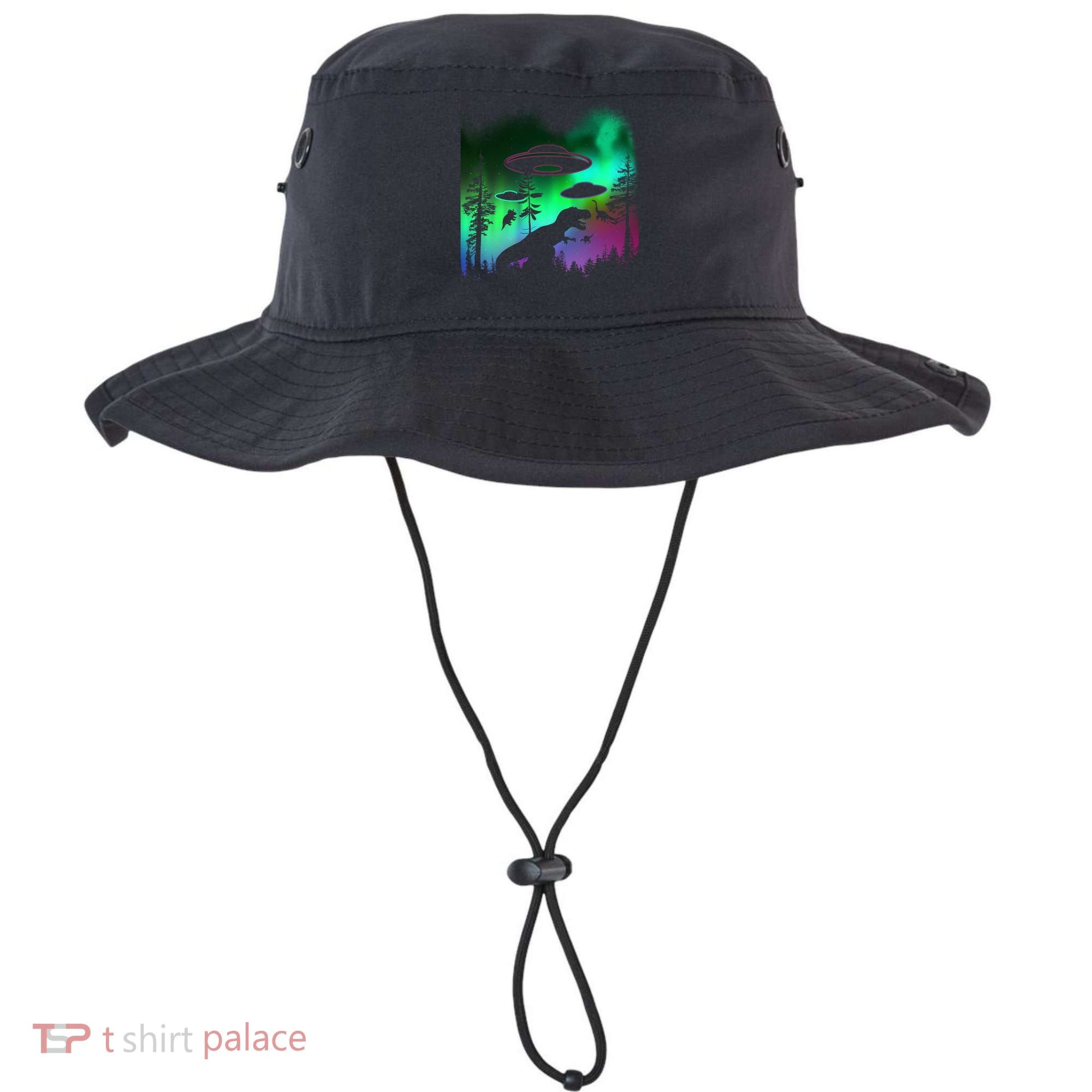 Storm Area 51 Alien Dinosaur UFO Bucket Hat
