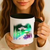 Storm Area 51 Alien Dinosaur UFO Coffee Mug thumb 3