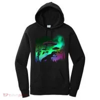 Storm Area 51 Alien Dinosaur UFO Women's Hoodie thumb 0