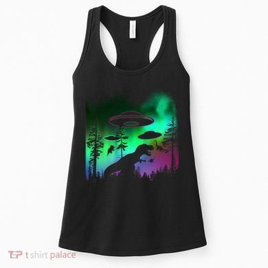 Storm Area 51 Alien Dinosaur UFO Women's Tank Top