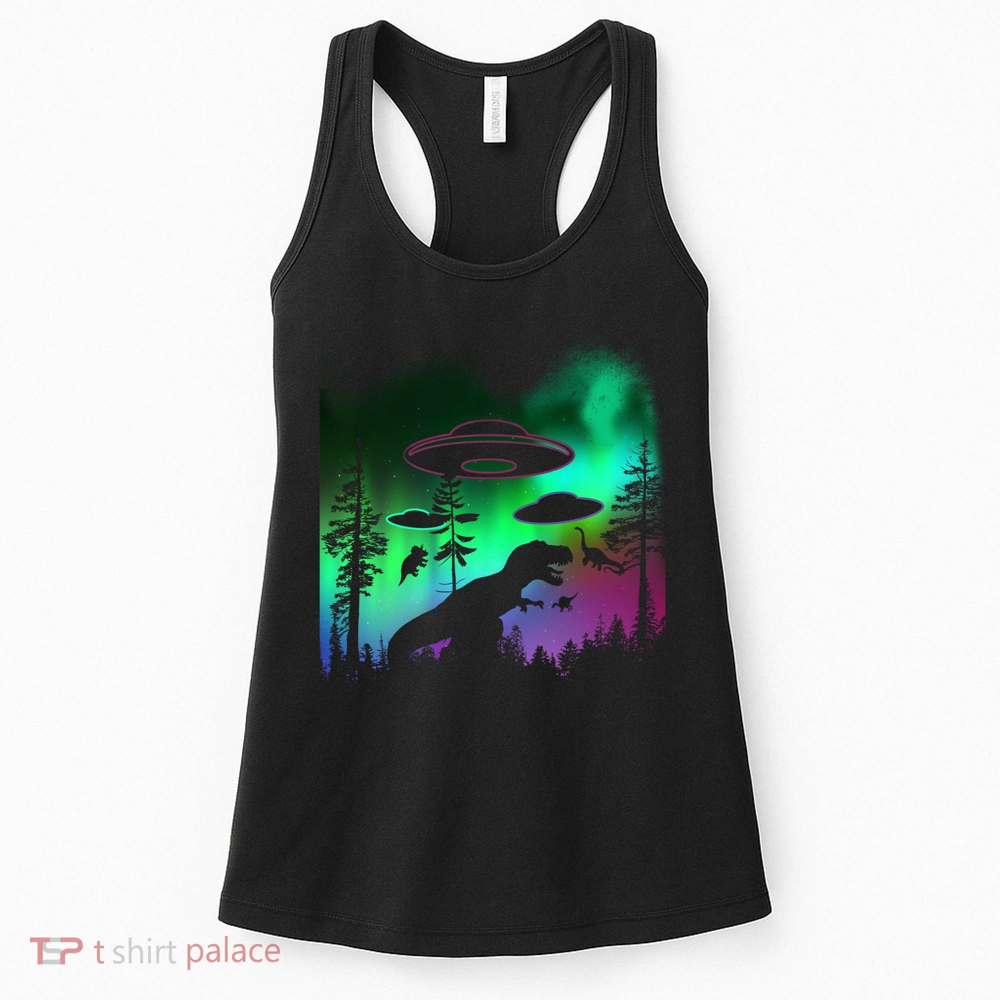 Storm Area 51 Alien Dinosaur UFO Women's Tank Top