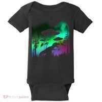 Storm Area 51 Alien Dinosaur UFO Baby Bodysuit thumb 0