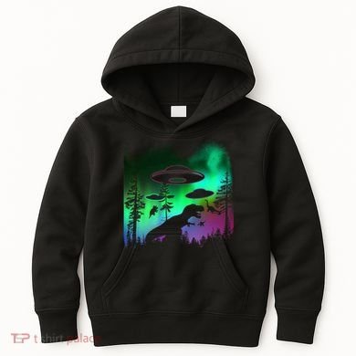 Storm Area 51 Alien Dinosaur UFO Kids Hoodie
