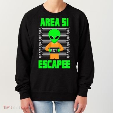 Storm Area 51 Alien Escapee Women's Sweatshirt