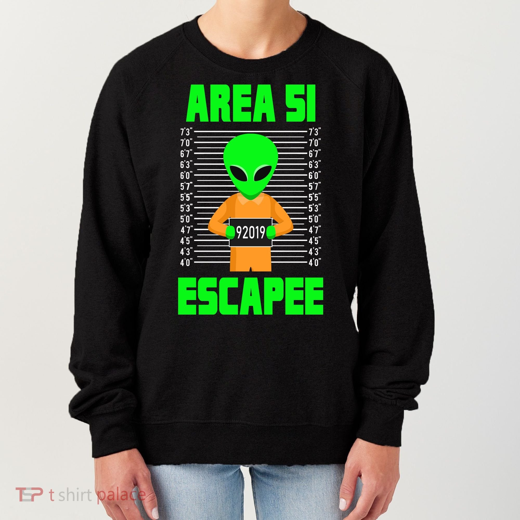 Storm Area 51 Alien Escapee Women's Sweatshirt