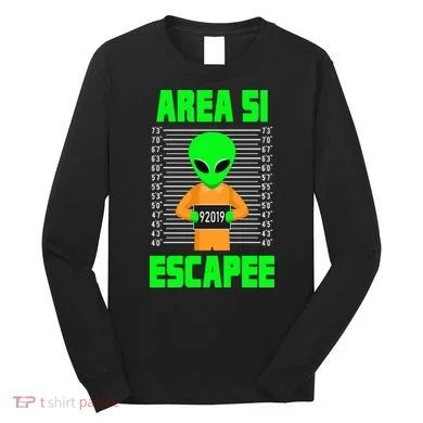 Storm Area 51 Alien Escapee Long Sleeve Shirt