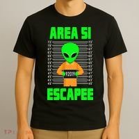 Storm Area 51 Alien Escapee T-Shirt thumb 3