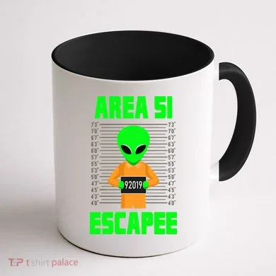 Storm Area 51 Alien Escapee Coffee Mug back