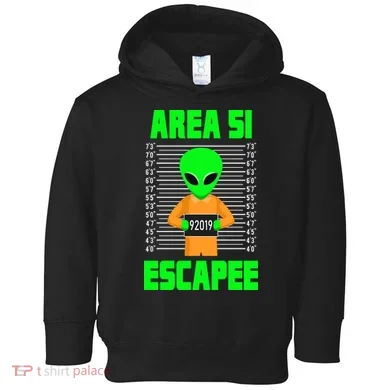 Storm Area 51 Alien Escapee Toddler Hoodie