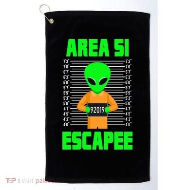 Storm Area 51 Alien Escapee Golf Towel