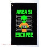 Storm Area 51 Alien Escapee Golf Towel thumb 0